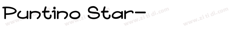 Puntino Star字体转换